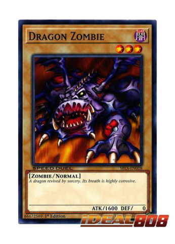 - Common 3 x Dragon Zombie SBLS-EN028 1st Edition