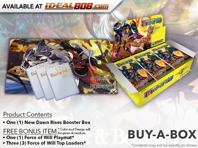 Force of Will TCG The Dawn of Valhalla Booster Box English 