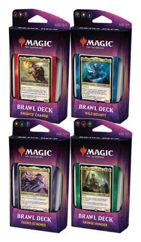 Throne Of Eldraine Brawl Deck Set All 4 Decks Magic Products