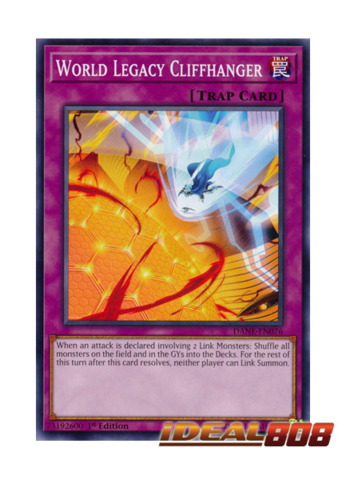 World Legacy Collapse DANE-EN075 Common Card 1st Edition YuGiOh Dark Neostorm 