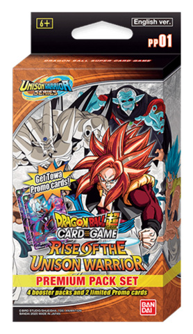 Rise of the Unison Warrior Prerelease Kit Dragon Ball Super Card English 