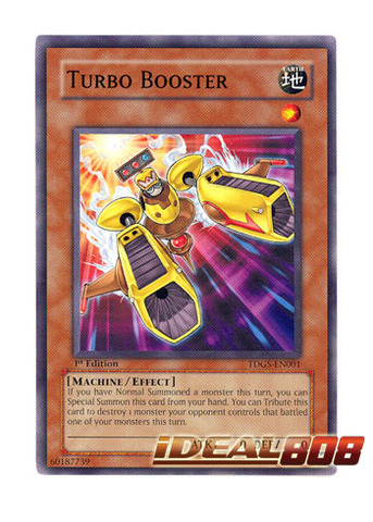 U Turbo Booster TDGS-EN001 Common Yu-Gi-Oh Card New