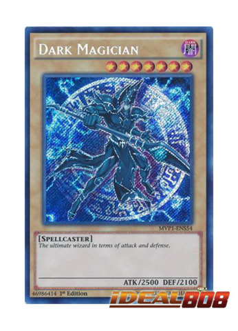 Yugioh Dark Magician MVP1-ENS54 Secret Rare Mint Condition 