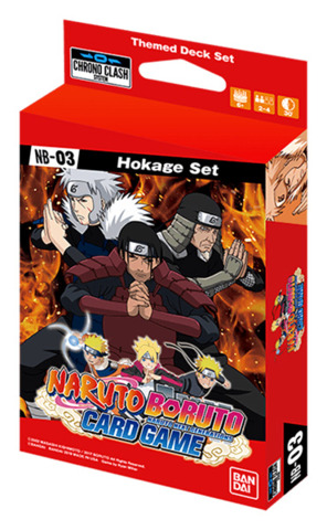 Chrono Clash System Bandai Naruto Boruto Card Game NB-03 and NB-04 Expansion 