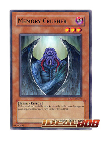 CP07-EN016 Memory Crusher Mint Yu-Gi-Oh Card 