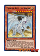 1 X Dragon Spirit of White X 1 YUGIOH LDK2-ENK02 Unlimited