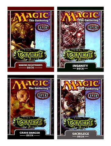 FACTORY SEALED NEW MAGIC MTG ABUGames ENGLISH Torment Theme Deck Sacrilege 