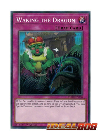 Waking the Dragon-FLOD-EN080-Common-1st Edition 