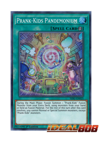 Prank Kids Pandemonium Hisu En025 Super Rare 1st Edition