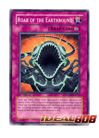 U Roar of the Earthbound SOVR-EN071 Common Yu-Gi-Oh Card New