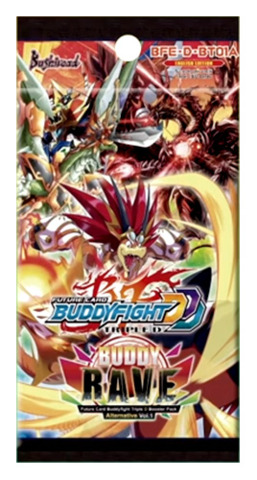 Future Card Buddyfight BFE-D-BT01A Buddy Rave Booster Box 