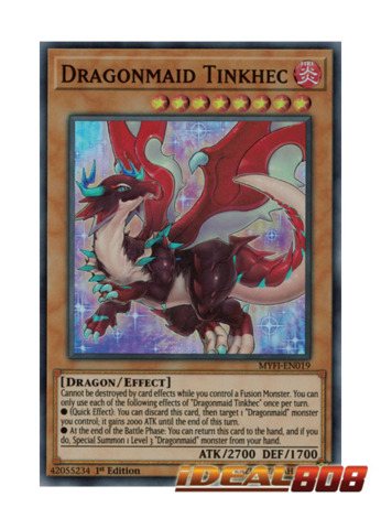 Dragonmaid Tinkhec MYFI-EN019 NM 1st Edition Yugioh!