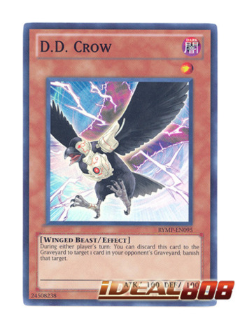 Crow RYMP-EN095 Super Rare Yu-Gi-Oh Card 1st Edition New D.D 