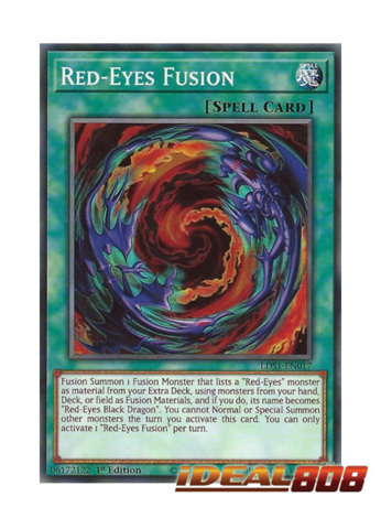 Red-Eyes Fusion LDS1-EN017 1st Edition NM 