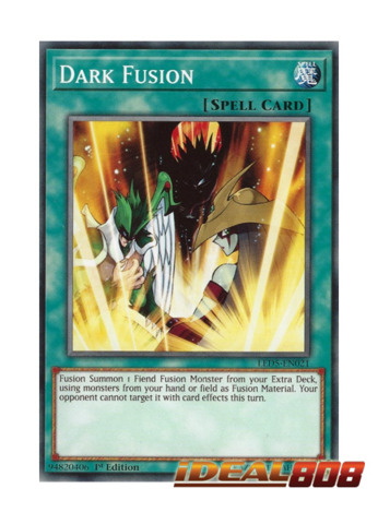 3 x Dark Fusion - Common LED5-EN021 1st Edition 