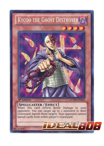 Kycoo The Ghost Destroyer Yugioh Card Genuine Yu-Gi-Oh Trading Card
