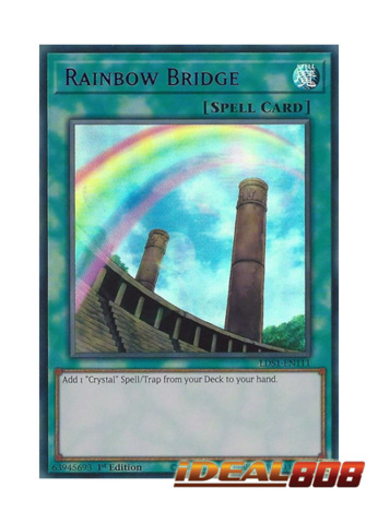 LDS1 EN111-1st Ed Ultra Rare YUGIOH Rainbow Bridge