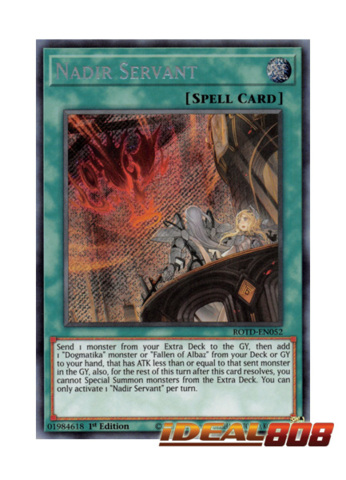 nadir servant ROTD-EN052 secret 1st 