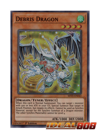 x3 debris dragon MYFI-EN043 super 1st 