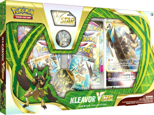Pokemon TCG Kleavor V Star Premium Collectio