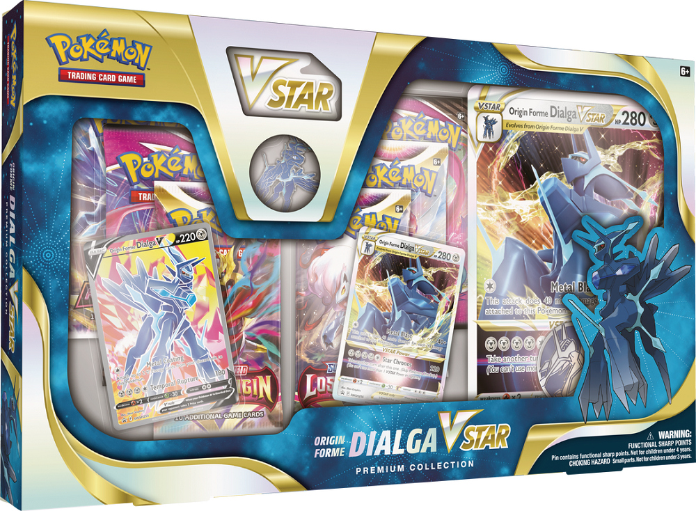 Pokemon TCG: Origin Forme Dialga V Star Premium Collection