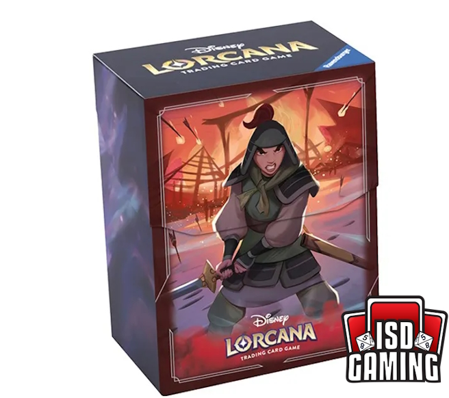 Disney Lorcana Rise of the Floodborn Deck Box - Mulan