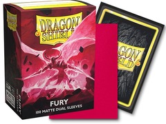 Dragonshield Fury Matte Dual Sleeves - 100ct
