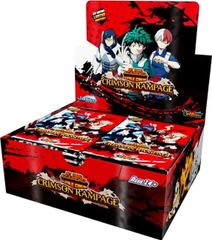My Hero Academia CCG Crimson Rampage Booster Box 1st Edition