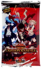 My Hero Academia CCG Crimson Rampage Booster Pack 1st Edition