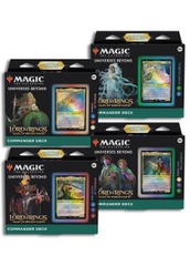 Lord of the Rings Commander (Set of 4) (ENGLISH)