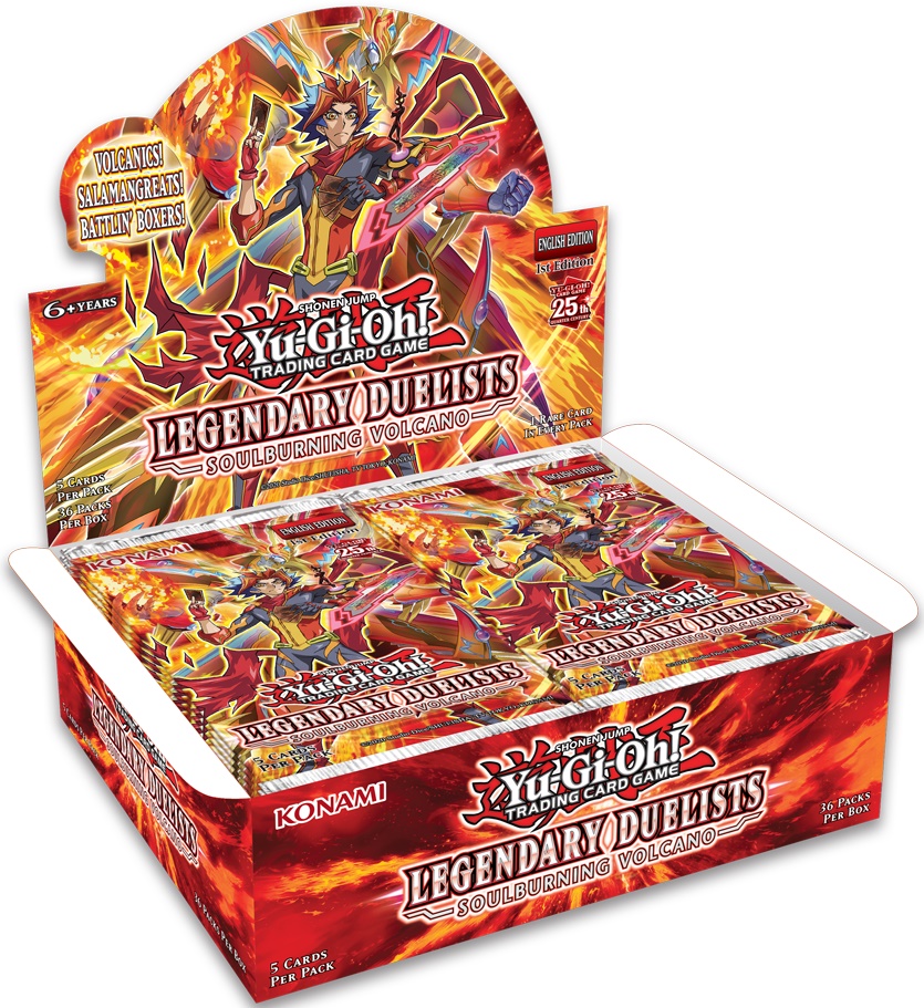 Yu-Gi-Oh! Legendary Duelists Soulburning Volcano Booster Box (ENGLISH)
