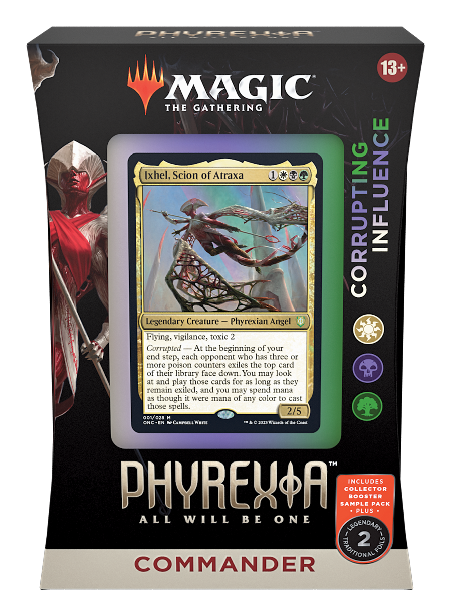 Phyrexia All Will Be One Commander - Corrupting Influence (ENGLISH)