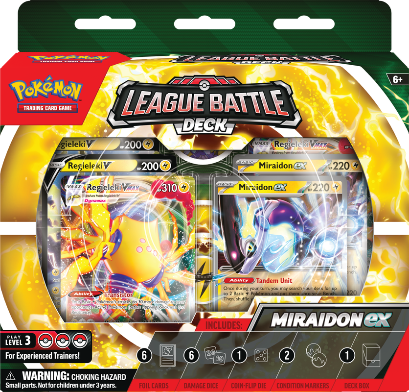 Pokemon League Battle Deck Miraidon EX (ENGLISH)