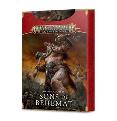 Warscroll Cards: Sons of Behemat (FRANCAIS)