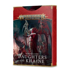 Warscroll Cards: Daughters of Khaine (FRANCAIS)