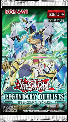 Legendary Duelist: Synchro Storm Booster Pack