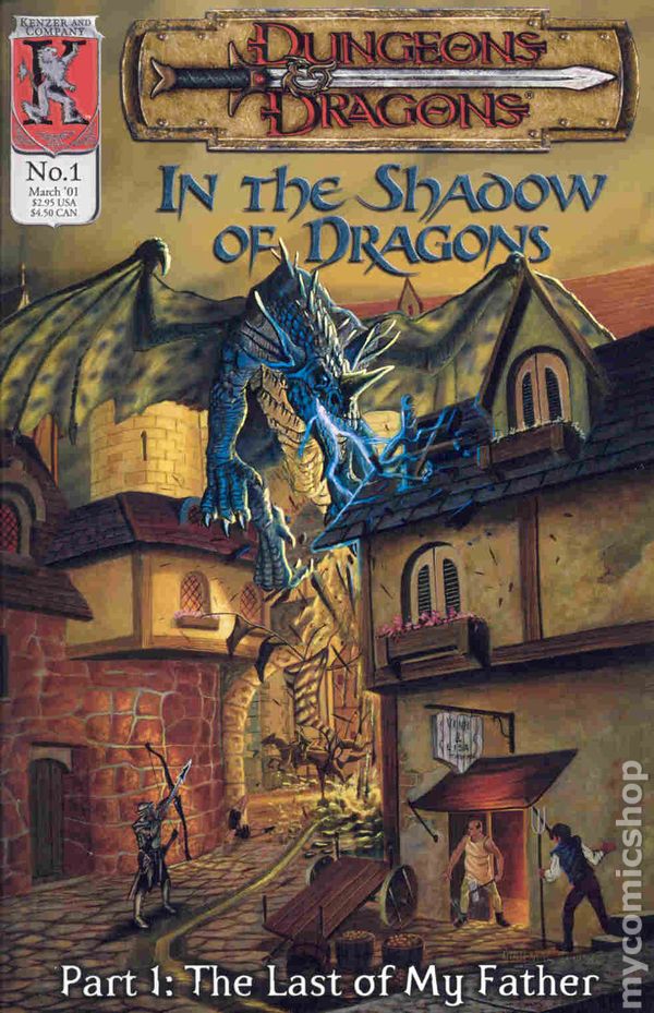 Dungeons & Dragons In The Shadow of Dragons 8 issue set