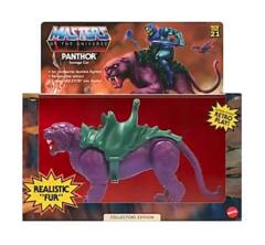 Masters of the Universe Origins Action Figure 2021 Panthor Flocked Collectors Edition Exclusiv