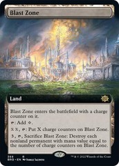 Blast Zone - Foil - Extended Art