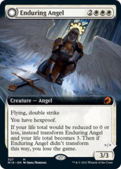 Enduring Angel // Angelic Enforcer - Foil - Extended Art