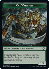 Cat Warrior Token (017)
