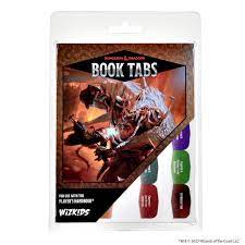 D&D Players Handbook Book Tabs