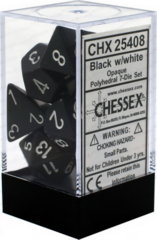 CHX 25408 Opaque Black w/White Poly (7)
