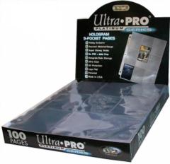 Ultra Pro 9‑Pocket Platinum Side-Load Pages (100 @ .35 ea.)