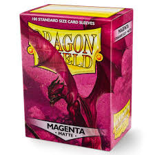 Dragon Shield Box of 100 in Matte Magenta