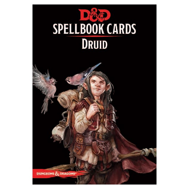 5th Edition D&D Spellbook Cards - Druid