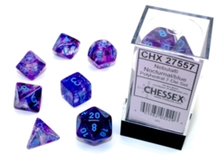 CHX 27557 Nebula Nocturnal/Blue Poly 7-Die Set