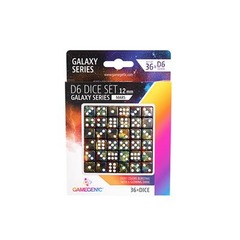 Galaxy Series - Mars - D6 Dice Set 12 mm (36 pcs)