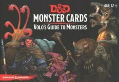 5th Edition D&D Monster Cards Volo's Guide to Monsters