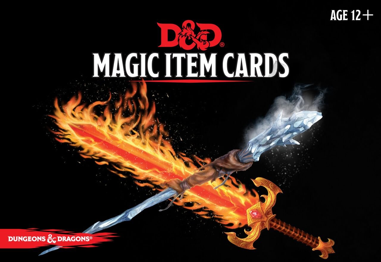 5th Edition D&D Magic Item Cards